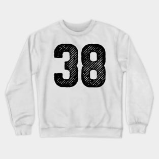 Rough Number 38 Crewneck Sweatshirt